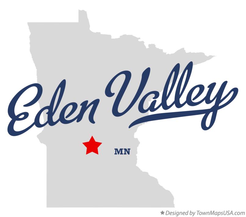 Map of Eden Valley Minnesota MN