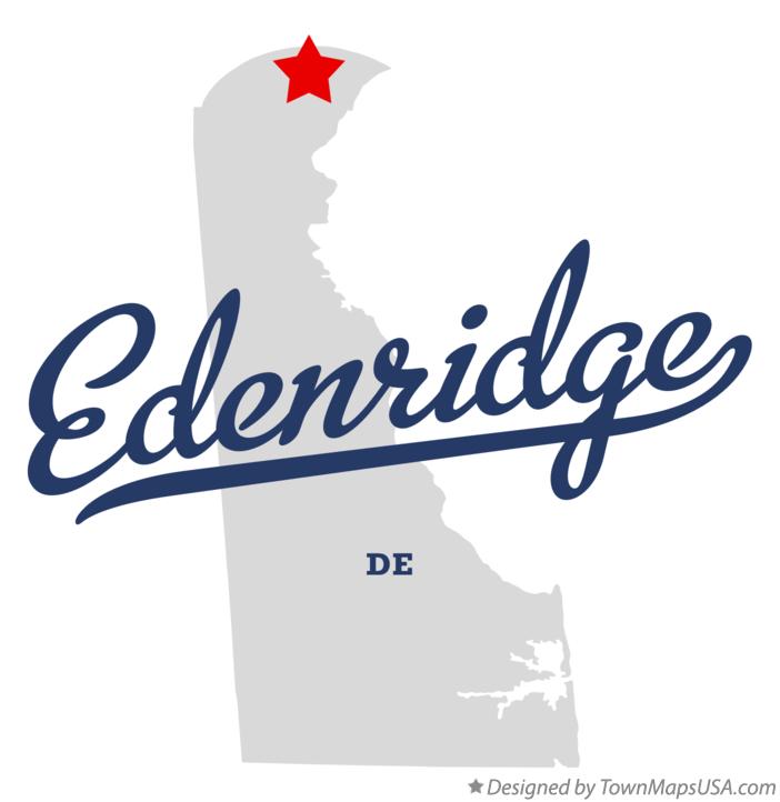 Map of Edenridge Delaware DE