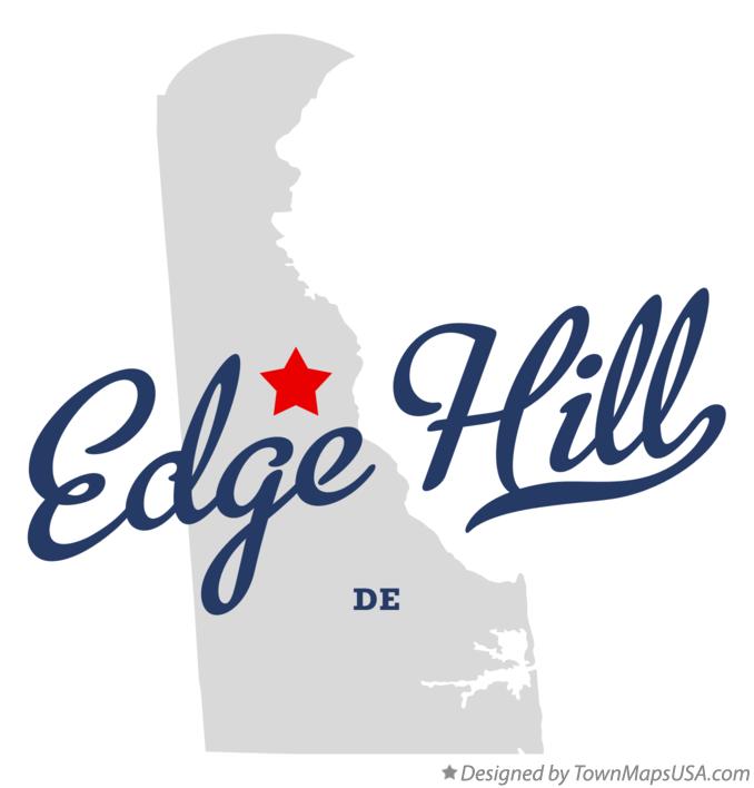 Map of Edge Hill Delaware DE