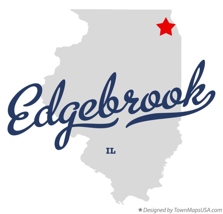 Map of Edgebrook Illinois IL