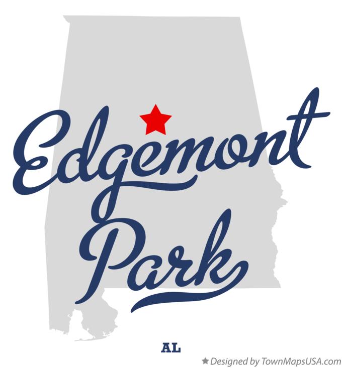 Map of Edgemont Park Alabama AL