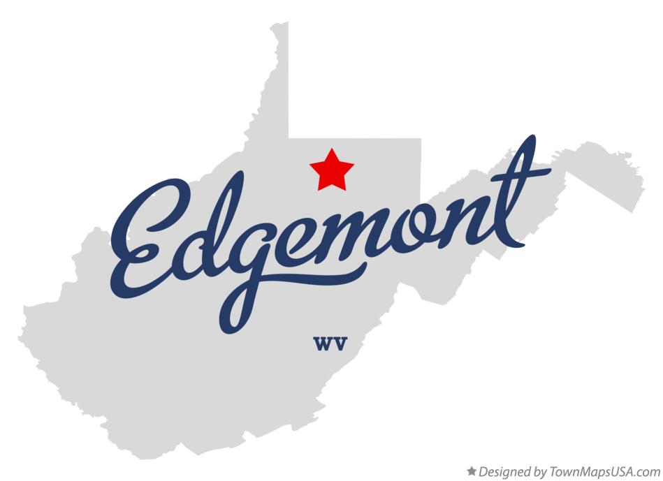 Map of Edgemont West Virginia WV