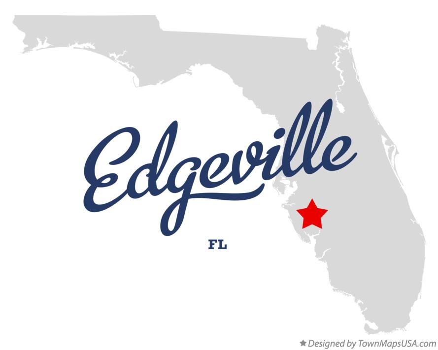 Map of Edgeville Florida FL