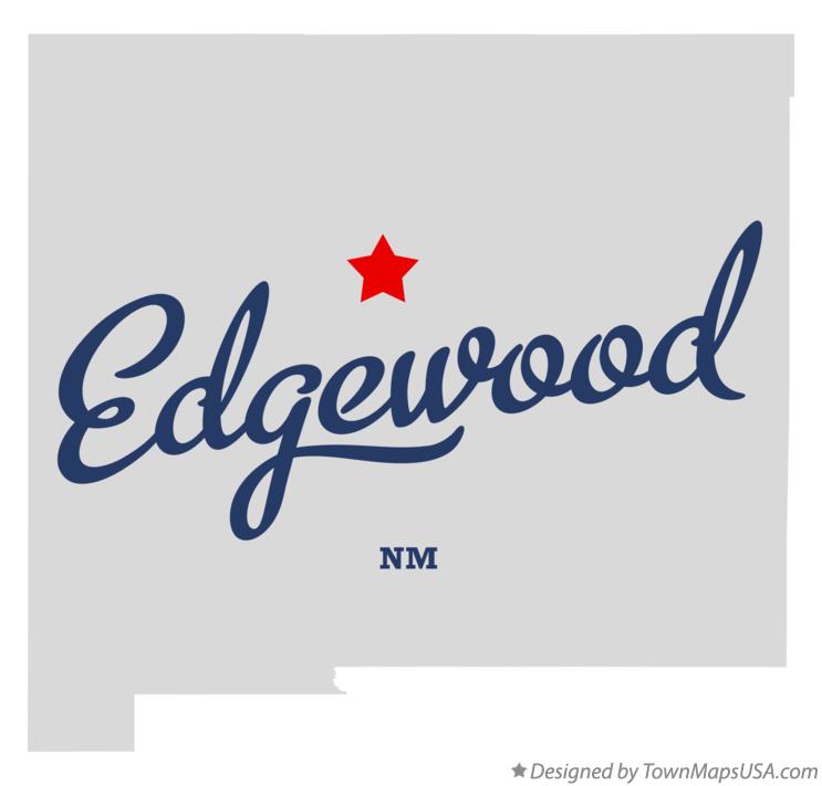 Map of Edgewood New Mexico NM