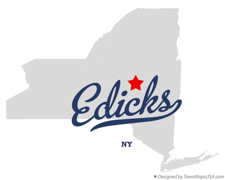 Map of Edicks New York NY