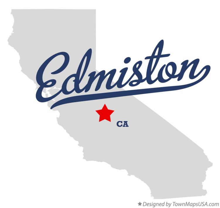 Map of Edmiston California CA