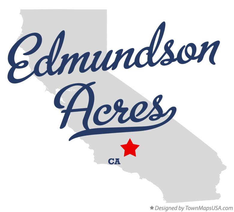 Map of Edmundson Acres California CA