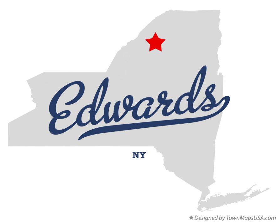 Map of Edwards New York NY