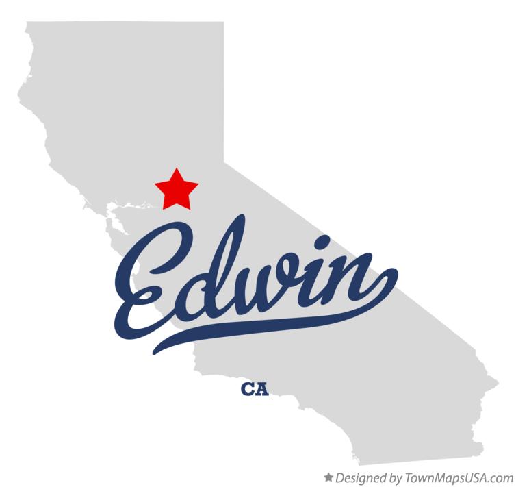 Map of Edwin California CA