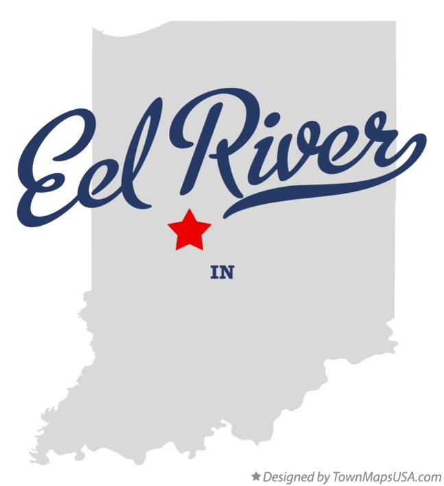 Map of Eel River Indiana IN