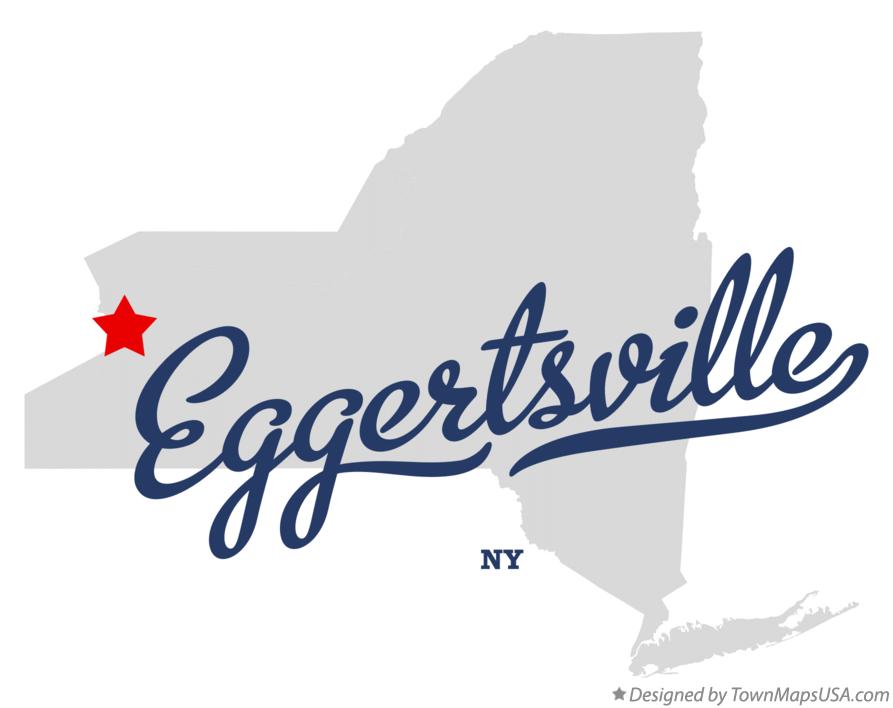 Map of Eggertsville New York NY
