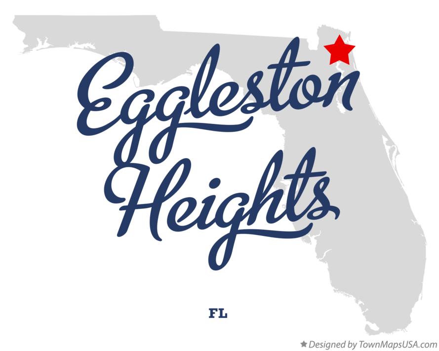 Map of Eggleston Heights Florida FL