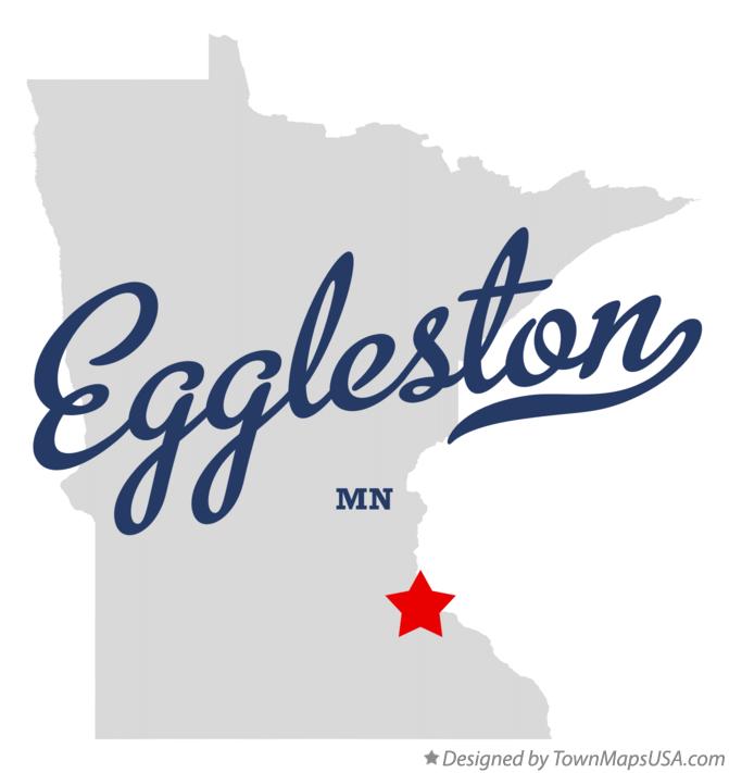 Map of Eggleston Minnesota MN