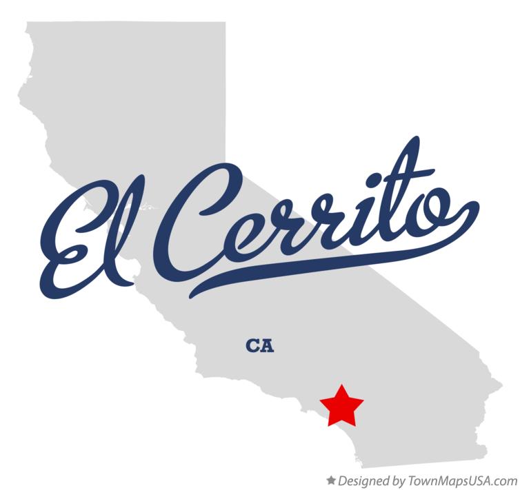 Map of El Cerrito California CA