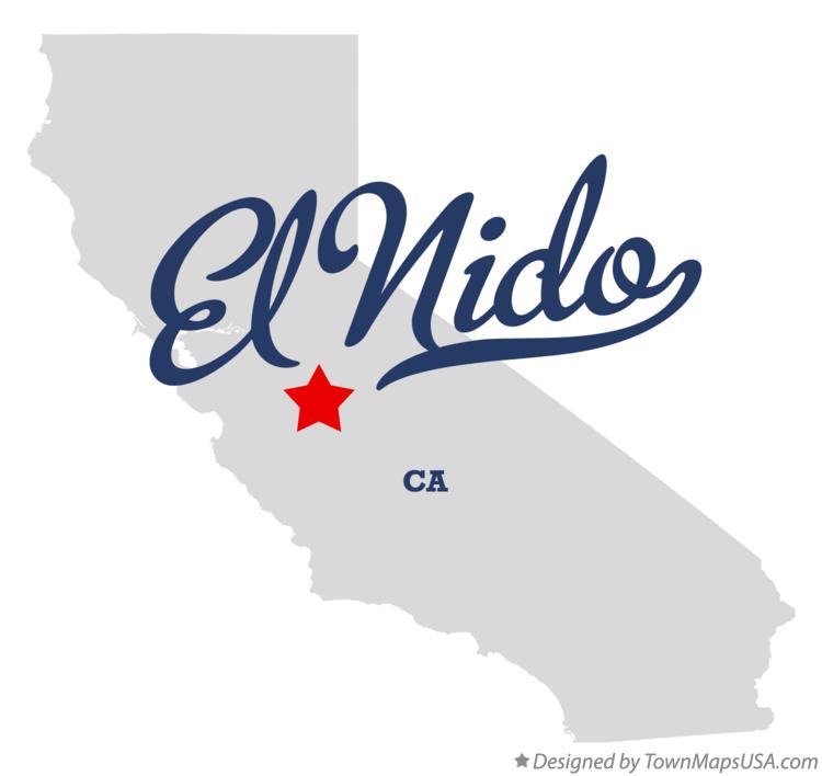 Map of El Nido California CA