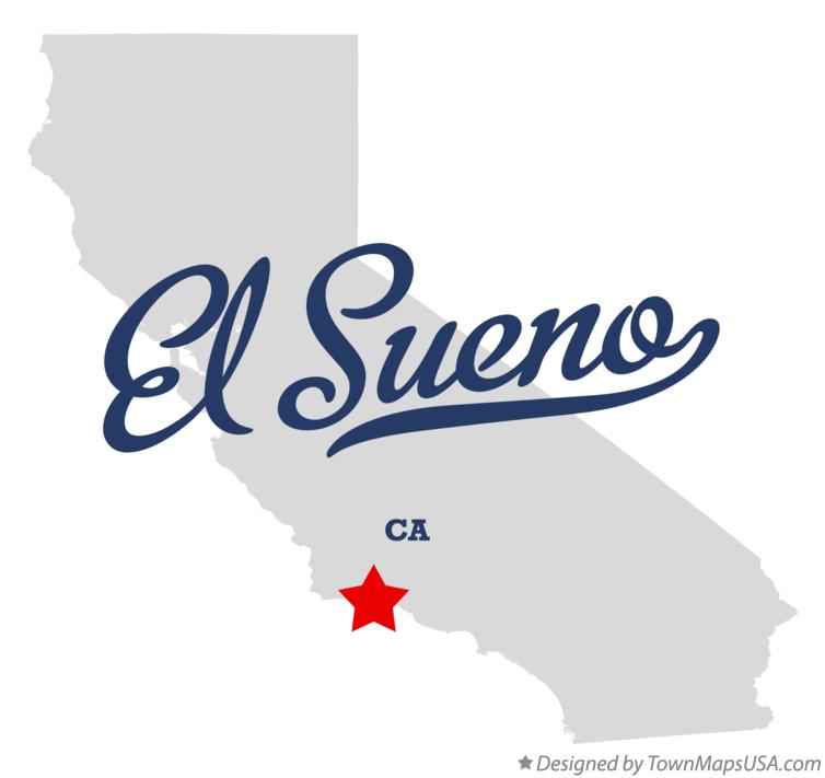 Map of El Sueno California CA