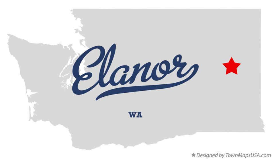 Map of Elanor Washington WA