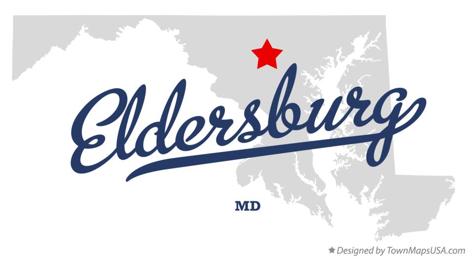 Map of Eldersburg Maryland MD