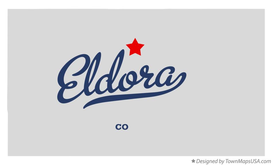 Map of Eldora Colorado CO