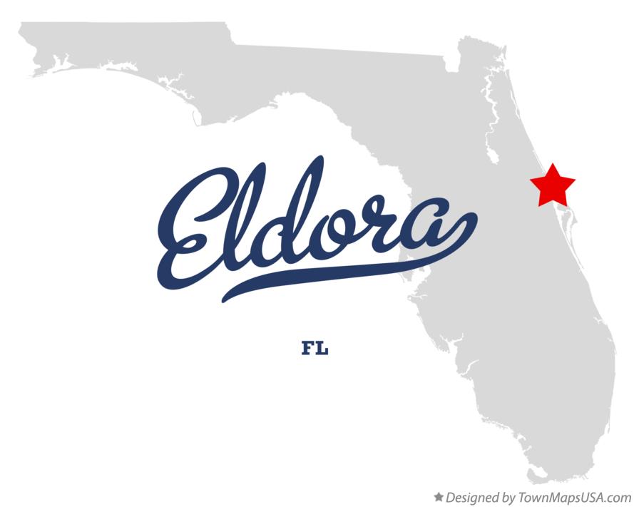 Map of Eldora Florida FL