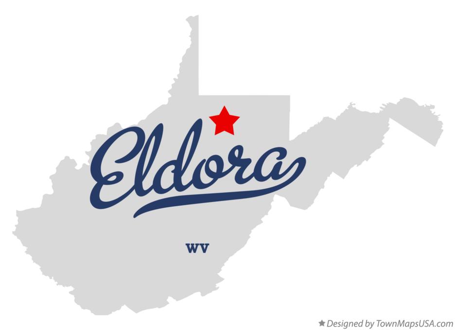 Map of Eldora West Virginia WV