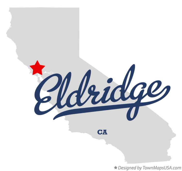Map of Eldridge California CA
