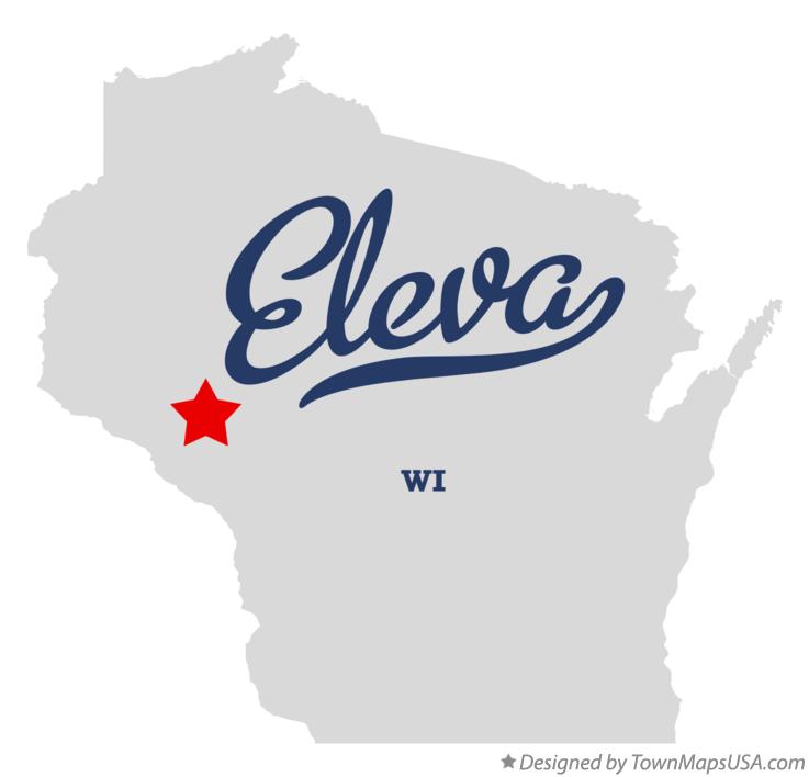 Map of Eleva Wisconsin WI