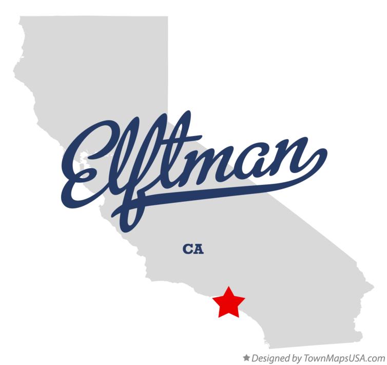 Map of Elftman California CA