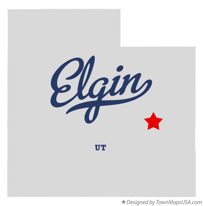 Map of Elgin Utah UT