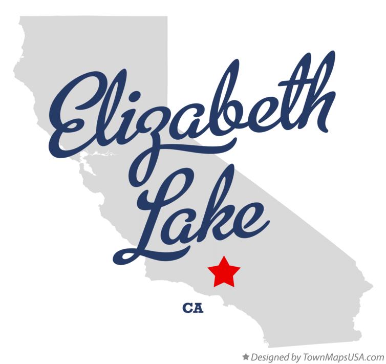 Map of Elizabeth Lake California CA