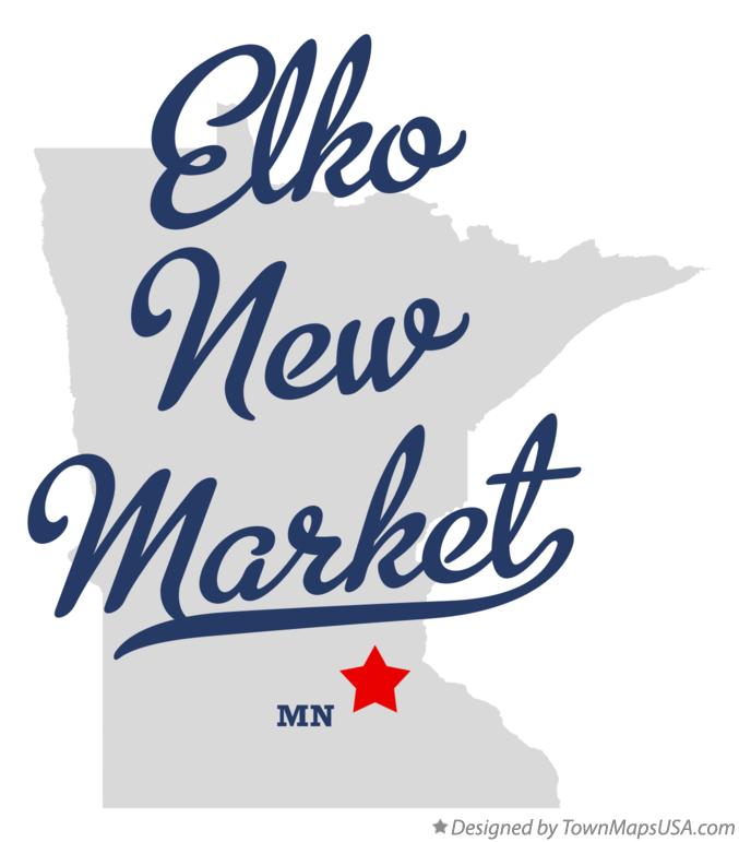 Map of Elko New Market Minnesota MN