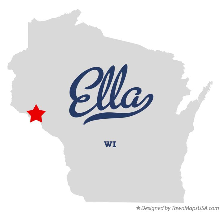 Map of Ella Wisconsin WI