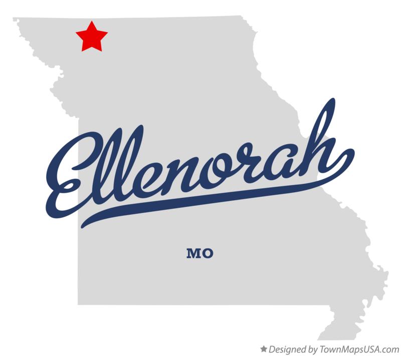 Map of Ellenorah Missouri MO