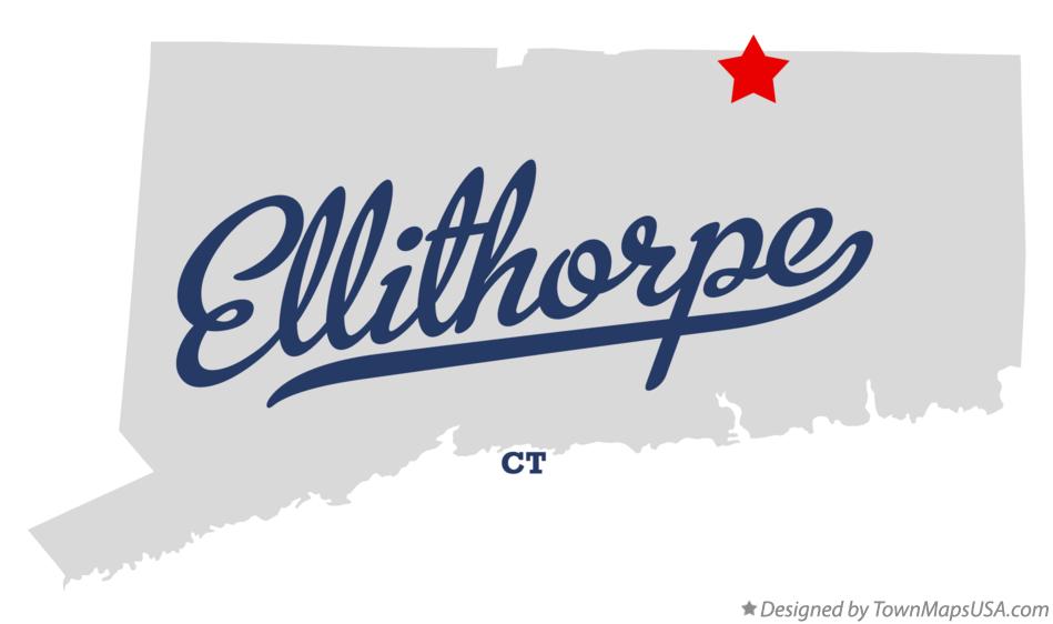 Map of Ellithorpe Connecticut CT