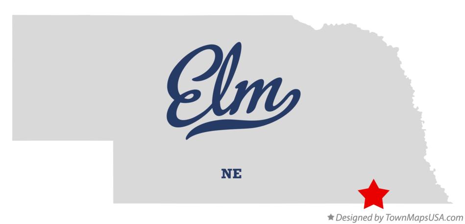 Map of Elm Nebraska NE