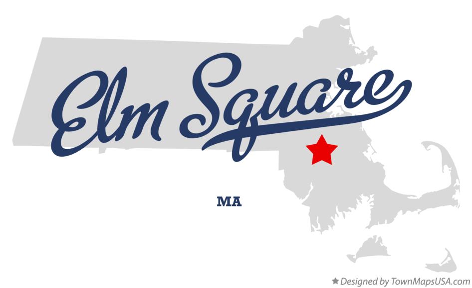 Map of Elm Square Massachusetts MA