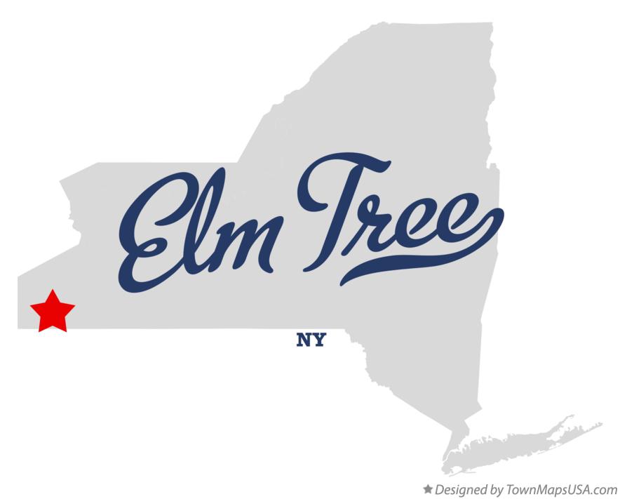 Map of Elm Tree New York NY