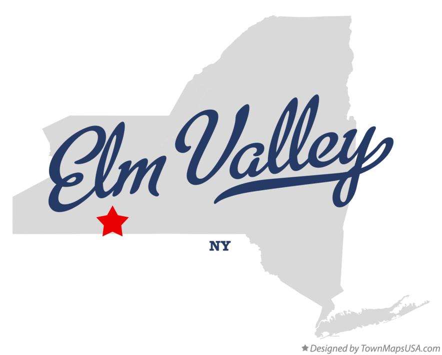 Map of Elm Valley New York NY