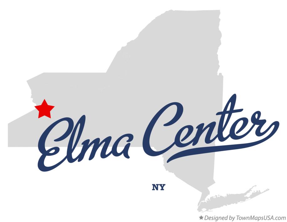 Map of Elma Center New York NY
