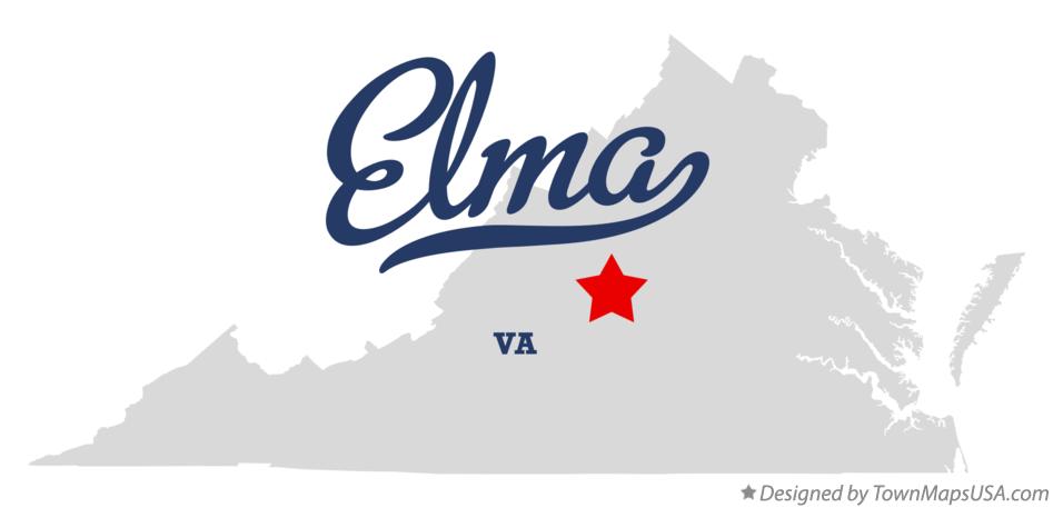 Map of Elma Virginia VA