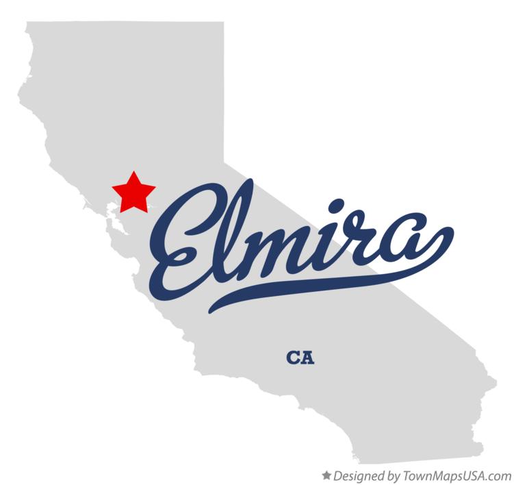 Map of Elmira California CA