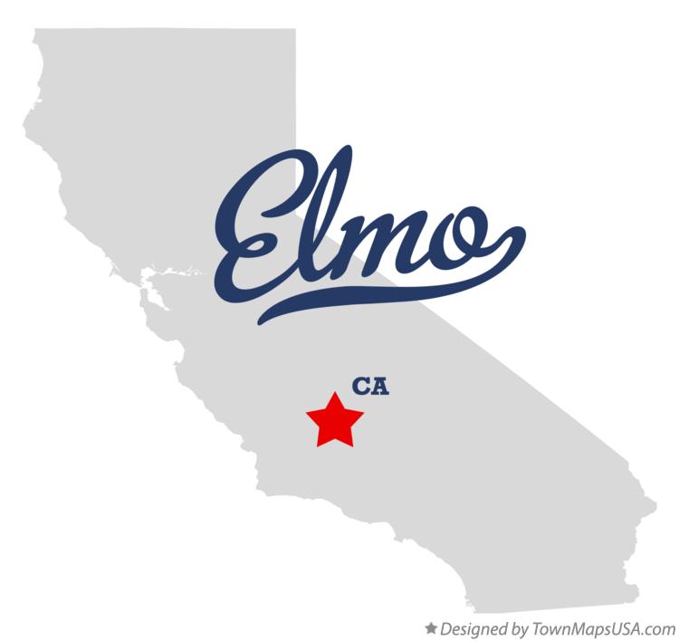 Map of Elmo California CA