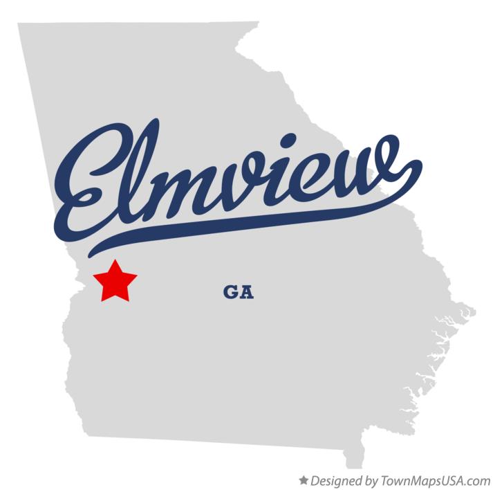 Map of Elmview Georgia GA