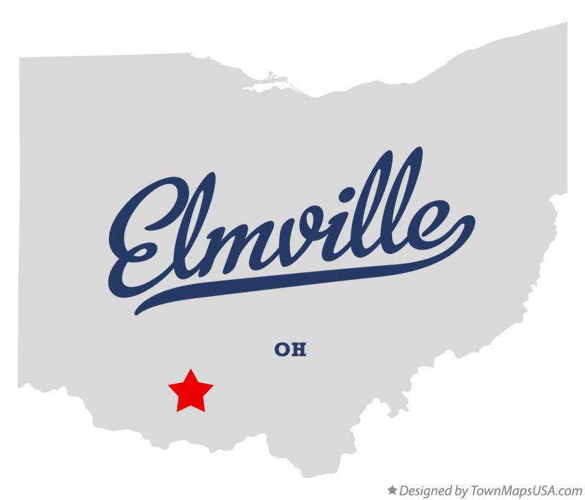 Map of Elmville Ohio OH