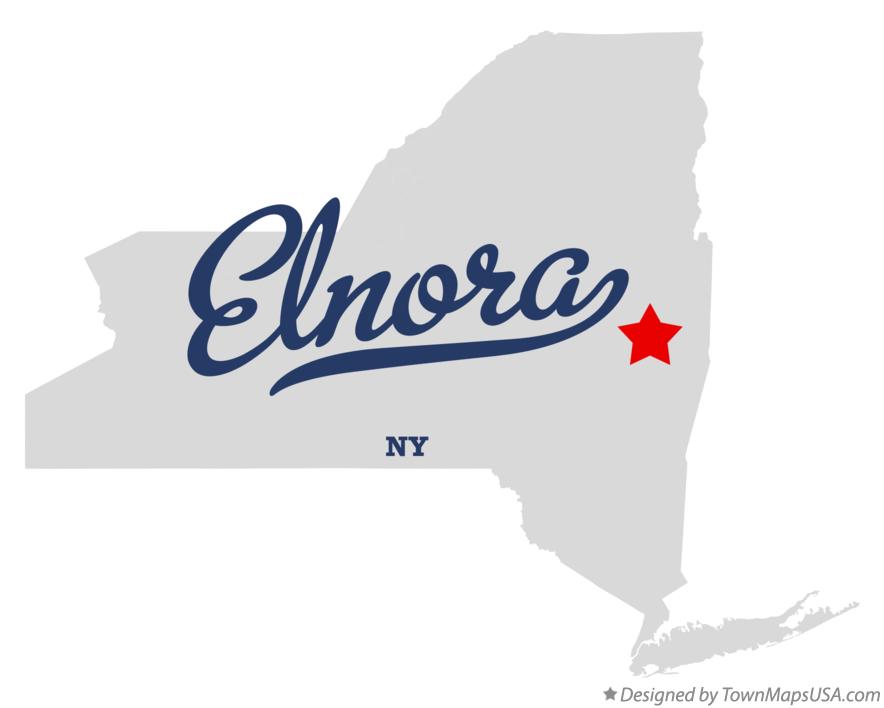 Map of Elnora New York NY