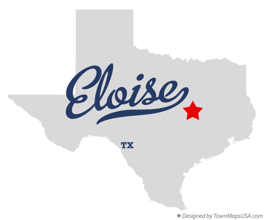 Map of Eloise Texas TX