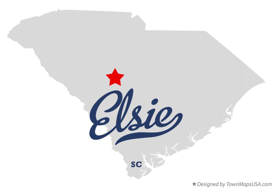 Map of Elsie South Carolina SC