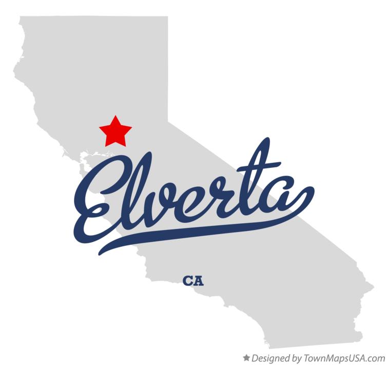 Map of Elverta California CA