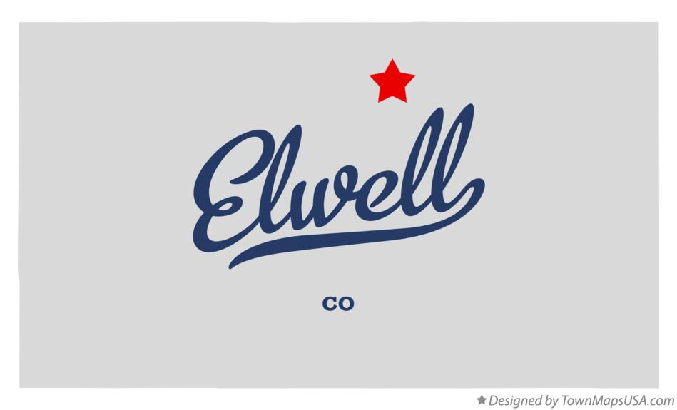Map of Elwell Colorado CO