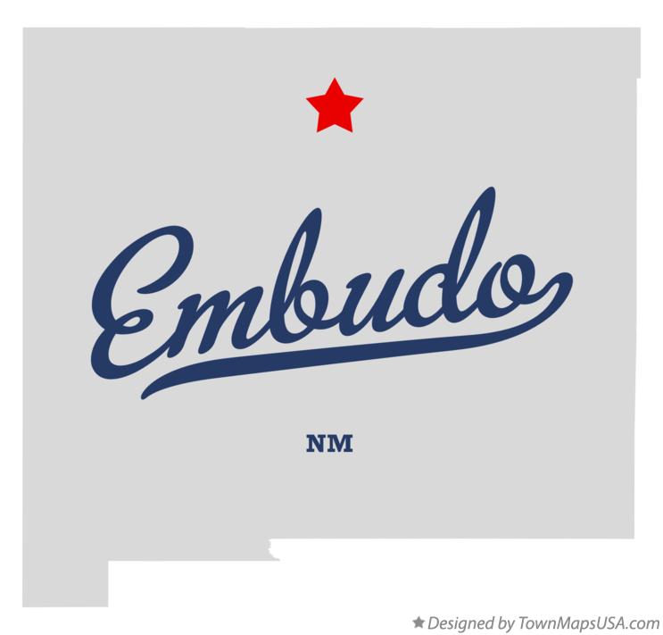 Map of Embudo New Mexico NM
